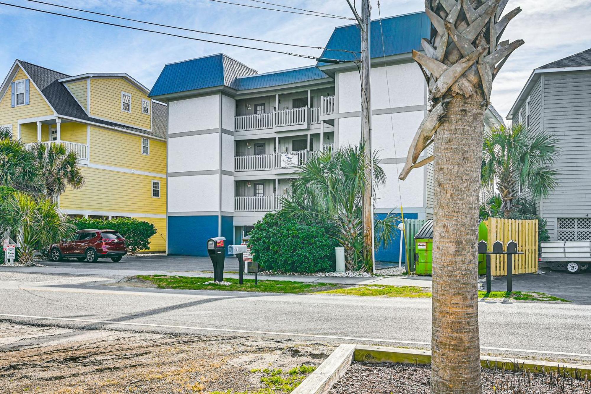 On-The-Beach Escape Oceanfront In Surfside! Myrtle Beach Exteriér fotografie