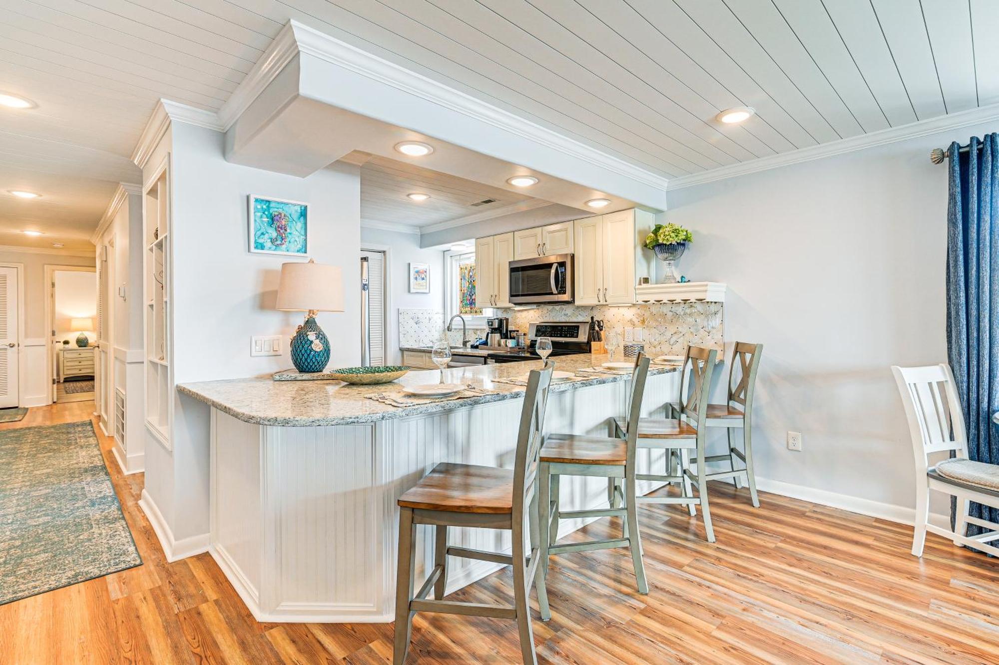 On-The-Beach Escape Oceanfront In Surfside! Myrtle Beach Exteriér fotografie